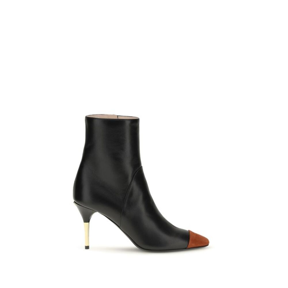 Valentino Garavani Women Sinead Nappa And Suede Ankle Boots